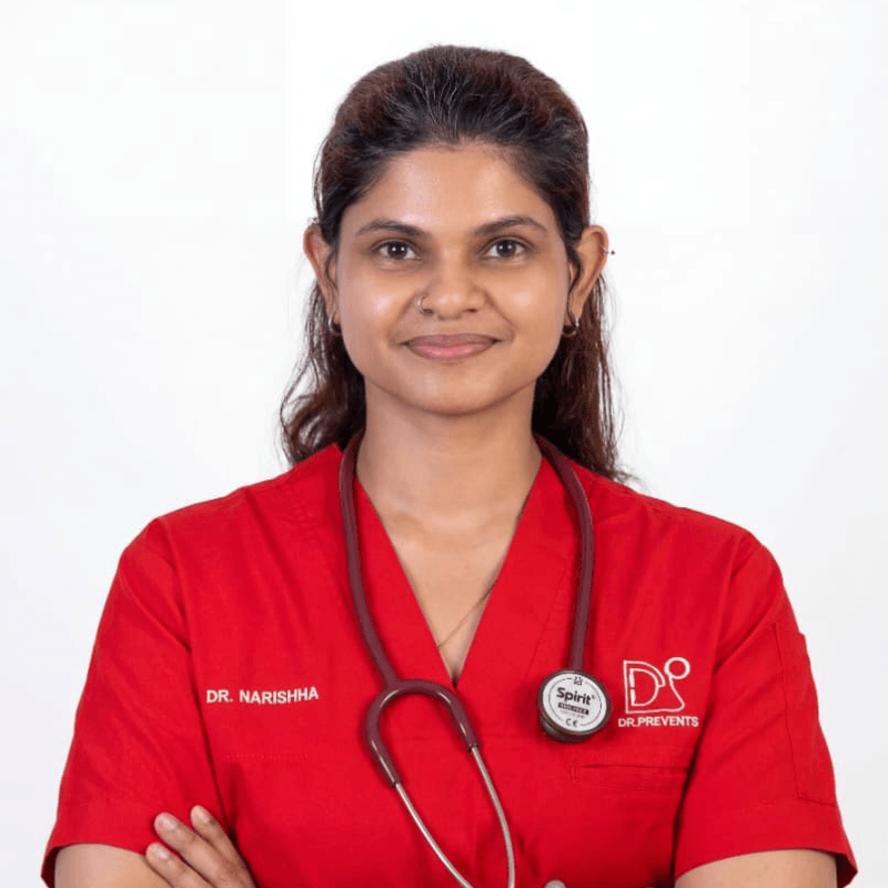 Dr. Narishha — Ketua Pegawai Perubatan di Klinik Dr. Prevents